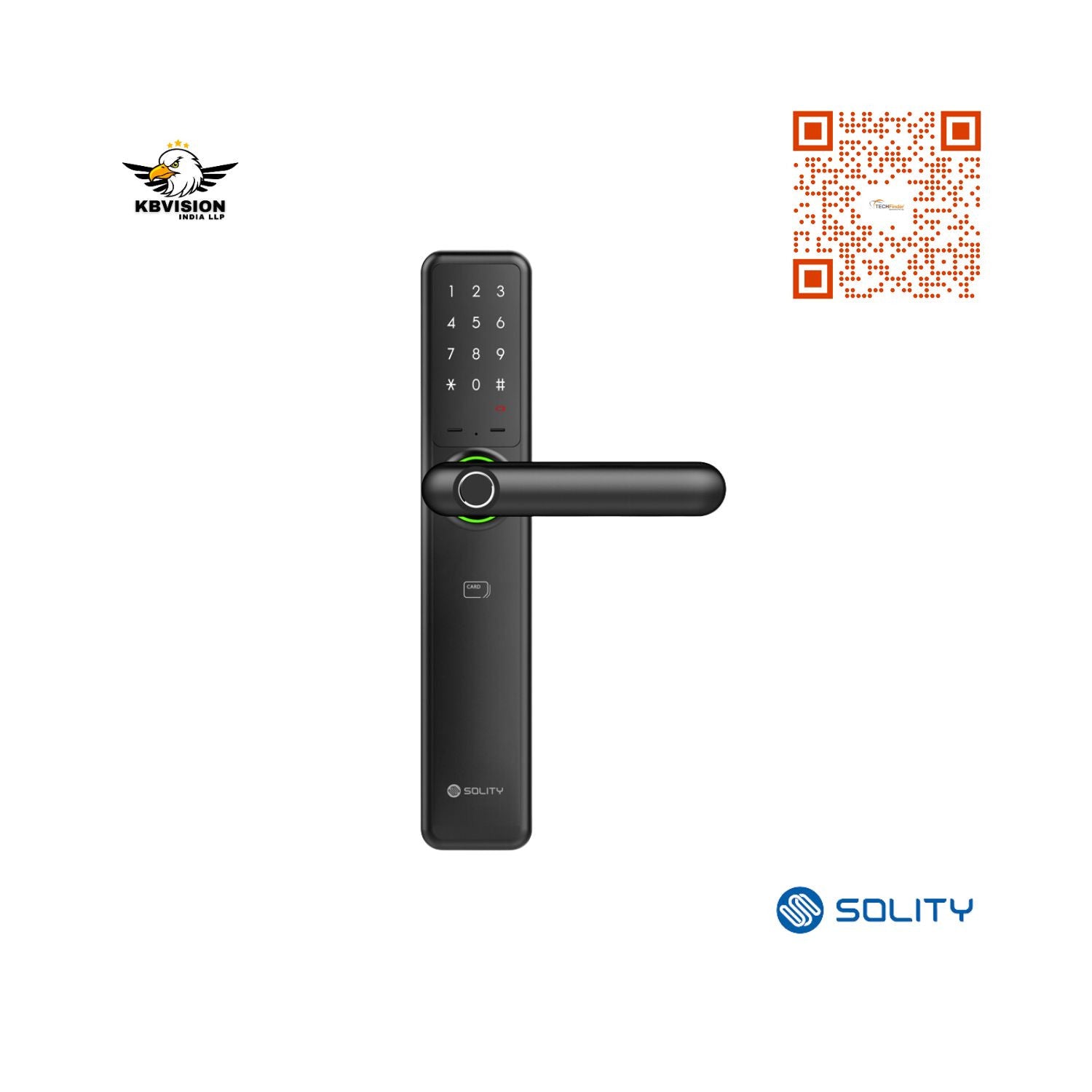 Solity GM-1000BK Project Model Finger Print Mortise Digital Door Lock Solity GM-1000BK Project Model Finger Print Mortise Digital Door Lock